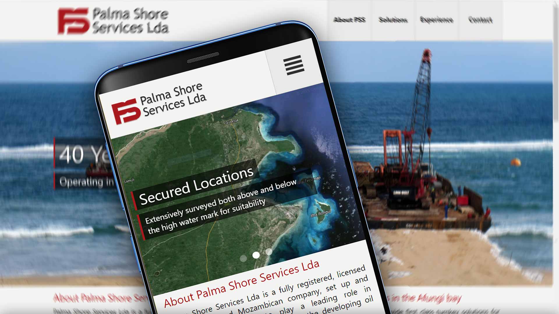Palma Shore Services Website development